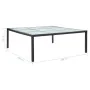 Mesa de comedor de jardín ratán sintético negro 200x200x74 cm de vidaXL, Mesas de jardín - Ref: Foro24-46132, Precio: 267,71 ...