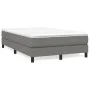 Box spring bed with dark gray fabric mattress 120x190 cm by vidaXL, Beds and slatted bases - Ref: Foro24-3269658, Price: 402,...