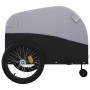 Remolque para bicicleta hierro negro y gris 45 kg de vidaXL, Remolques para bicicletas - Ref: Foro24-94154, Precio: 107,56 €,...