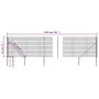 Cerca de alambre con pinchos de anclaje verde 0,8x10 m de vidaXL, Paneles de vallas - Ref: Foro24-154096, Precio: 99,09 €, De...