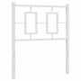 Cabecero de metal blanco 80 cm de vidaXL, Cabeceros y pies de cama - Ref: Foro24-374317, Precio: 28,80 €, Descuento: %