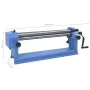 Curvadora de acero 640 mm de vidaXL, Dobladoras - Ref: Foro24-145399, Precio: 405,24 €, Descuento: %