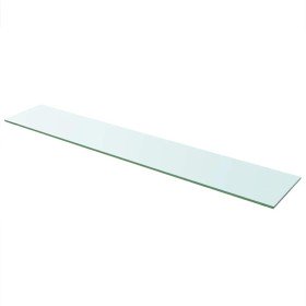 Panel de estante vidrio claro 110x20 cm en Estanterías | Comprar online en Foru.es