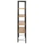 Estantería de 4 niveles madera maciza de mango 160x35x160 cm de vidaXL, Librerías y estanterías - Ref: Foro24-286603, Precio:...