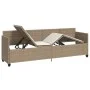 Tumbona con cojines ratán sintético beige by vidaXL, Loungers - Ref: Foro24-368348, Price: 238,99 €, Discount: %