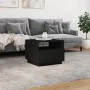 Mesa de centro con luces LED negro 50x49x40 cm de vidaXL, Mesas de centro - Ref: Foro24-839827, Precio: 72,21 €, Descuento: %
