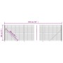 Cerca de alambre con brida gris antracita 2x10 m de vidaXL, Paneles de vallas - Ref: Foro24-154310, Precio: 77,86 €, Descuent...
