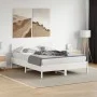 Cabecero de cama madera maciza de pino blanco 140 cm de vidaXL, Cabeceros y pies de cama - Ref: Foro24-844778, Precio: 40,15 ...
