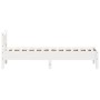 Estructura de cama madera maciza de pino blanco 90x200 cm de vidaXL, Camas y somieres - Ref: Foro24-844738, Precio: 92,76 €, ...