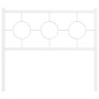 Cabecero de metal blanco 100 cm de vidaXL, Cabeceros y pies de cama - Ref: Foro24-376304, Precio: 34,58 €, Descuento: %