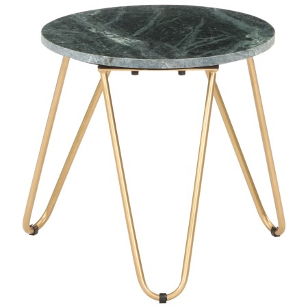 Mesa de centro piedra real textura de mármol verde 40x40x40 cm de vidaXL, Mesas de centro - Ref: Foro24-286444, Precio: 93,80...