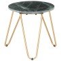 Mesa de centro piedra real textura de mármol verde 40x40x40 cm de vidaXL, Mesas de centro - Ref: Foro24-286444, Precio: 93,80...