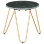 Mesa de centro piedra real textura de mármol verde 40x40x40 cm de vidaXL, Mesas de centro - Ref: Foro24-286444, Precio: 93,80...