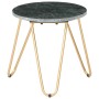 Mesa de centro piedra real textura de mármol verde 40x40x40 cm de vidaXL, Mesas de centro - Ref: Foro24-286444, Precio: 93,80...