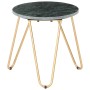 Mesa de centro piedra real textura de mármol verde 40x40x40 cm de vidaXL, Mesas de centro - Ref: Foro24-286444, Precio: 93,80...