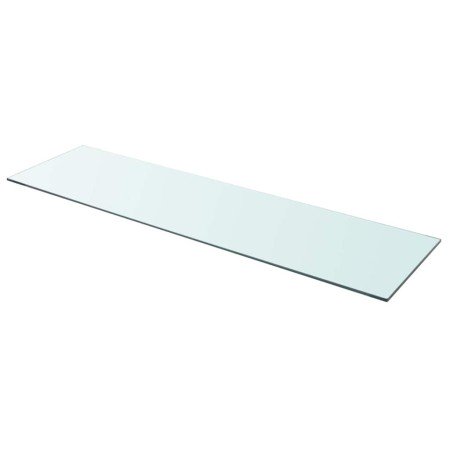 Panel de estante vidrio claro 110x30 cm en Estanterías | Comprar online en Foru.es
