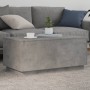 Mesa de centro con luces LED gris hormigón 90x50x40 cm de vidaXL, Mesas de centro - Ref: Foro24-839878, Precio: 64,57 €, Desc...