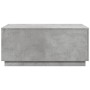 Mesa de centro con luces LED gris hormigón 90x50x40 cm de vidaXL, Mesas de centro - Ref: Foro24-839878, Precio: 64,57 €, Desc...