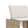 Tumbonas con mesita 2 unidades ratán sintético beige de vidaXL, Tumbonas - Ref: Foro24-368426, Precio: 202,89 €, Descuento: %