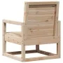 Silla de jardín madera maciza de pino 57,5x63x76 cm de vidaXL, Sillas de jardín - Ref: Foro24-832547, Precio: 63,30 €, Descue...