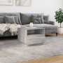 Mesa de centro con luces LED gris Sonoma 50x49x40 cm de vidaXL, Mesas de centro - Ref: Foro24-839831, Precio: 69,84 €, Descue...