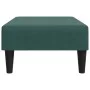 Reposapiés de terciopelo verde oscuro 77x55x31 cm de vidaXL, Otomanas - Ref: Foro24-379559, Precio: 69,03 €, Descuento: %