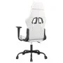 Gaming-Massagestuhl aus weißem und rosa Kunstleder von vidaXL, Gaming-Stühle - Ref: Foro24-345408, Preis: 111,79 €, Rabatt: %