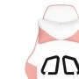 Gaming-Massagestuhl aus weißem und rosa Kunstleder von vidaXL, Gaming-Stühle - Ref: Foro24-345408, Preis: 111,79 €, Rabatt: %