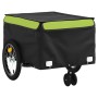 Remolque para bicicleta hierro negro y verde 45 kg de vidaXL, Remolques para bicicletas - Ref: Foro24-94109, Precio: 98,75 €,...