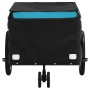 Remolque para bicicleta hierro negro y azul 30 kg de vidaXL, Remolques para bicicletas - Ref: Foro24-94100, Precio: 98,88 €, ...
