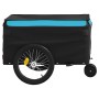 Remolque para bicicleta hierro negro y azul 30 kg de vidaXL, Remolques para bicicletas - Ref: Foro24-94100, Precio: 98,88 €, ...