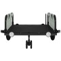Remolque para bicicletas hierro y tela Oxford gris de vidaXL, Remolques para bicicletas - Ref: Foro24-94189, Precio: 84,29 €,...