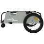 Remolque para bicicletas hierro y tela Oxford gris de vidaXL, Remolques para bicicletas - Ref: Foro24-94189, Precio: 84,29 €,...