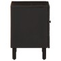 Mesitas de noche 2 uds madera maciza de mango negro 40x33x46 cm de vidaXL, Mesitas de noche - Ref: Foro24-356816, Precio: 67,...