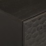 Mesitas de noche 2 uds madera maciza de mango negro 40x33x46 cm de vidaXL, Mesitas de noche - Ref: Foro24-356816, Precio: 67,...