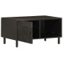 Mesa de centro madera maciza de mango negra 80x50x40 cm de vidaXL, Mesas de centro - Ref: Foro24-356823, Precio: 71,43 €, Des...
