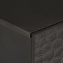 Mesita de noche madera maciza de mango negra 50x33x60 cm de vidaXL, Mesitas de noche - Ref: Foro24-356828, Precio: 97,88 €, D...