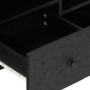 Mueble de TV madera maciza de mango negro 100x33x46 cm de vidaXL, Muebles TV - Ref: Foro24-356837, Precio: 79,18 €, Descuento: %