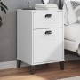 Mesita de noche VIKEN madera de ingeniería blanca de vidaXL, Mesitas de noche - Ref: Foro24-374914, Precio: 57,25 €, Descuent...