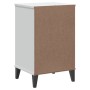 Mesita de noche VIKEN madera de ingeniería blanca de vidaXL, Mesitas de noche - Ref: Foro24-374914, Precio: 57,25 €, Descuent...
