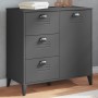 Aparador VIKEN madera de ingeniería gris antracita 80x40x80 cm de vidaXL, Aparadores - Ref: Foro24-374940, Precio: 156,82 €, ...