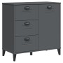 Aparador VIKEN madera de ingeniería gris antracita 80x40x80 cm de vidaXL, Aparadores - Ref: Foro24-374940, Precio: 156,82 €, ...