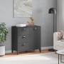 Aparador VIKEN madera de ingeniería gris antracita 80x40x80 cm de vidaXL, Aparadores - Ref: Foro24-374940, Precio: 156,82 €, ...