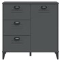 Aparador VIKEN madera de ingeniería gris antracita 80x40x80 cm de vidaXL, Aparadores - Ref: Foro24-374940, Precio: 156,82 €, ...