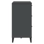 Aparador VIKEN madera de ingeniería gris antracita 80x40x80 cm de vidaXL, Aparadores - Ref: Foro24-374940, Precio: 156,82 €, ...