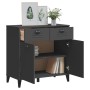 Aparador VIKEN madera de ingeniería gris antracita 80x40x80 cm de vidaXL, Aparadores - Ref: Foro24-374937, Precio: 155,74 €, ...