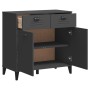 Aparador VIKEN madera de ingeniería gris antracita 80x40x80 cm de vidaXL, Aparadores - Ref: Foro24-374937, Precio: 155,74 €, ...