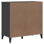 Aparador VIKEN madera de ingeniería gris antracita 80x40x80 cm de vidaXL, Aparadores - Ref: Foro24-374937, Precio: 155,74 €, ...