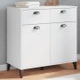 Aparador VIKEN madera de ingeniería blanco 80x40x80 cm de vidaXL, Aparadores - Ref: Foro24-374935, Precio: 150,38 €, Descuent...
