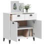 Aparador VIKEN madera de ingeniería blanco 80x40x80 cm de vidaXL, Aparadores - Ref: Foro24-374935, Precio: 150,38 €, Descuent...
